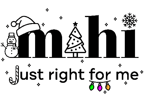 mihicare giphyupload christmas black mihi Sticker