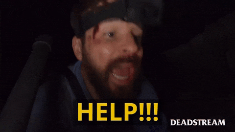 Help Me Panic GIF by Deadstream