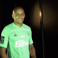 Happy Football GIF by AS Saint-Étienne