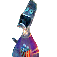 Movie Theater Animation Sticker by Disney Pixar