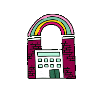 Love Is Love Rainbow Sticker by Paige Meredith