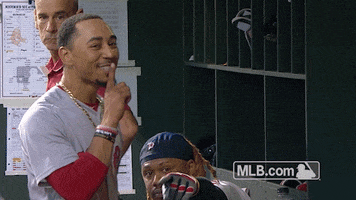 Red Sox Betts GIF by MLB
