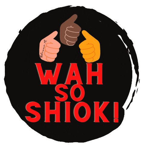 Shiok Sticker by Artisan Malaysia