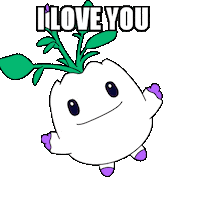 I Love You Kiss Sticker by Magic Eden