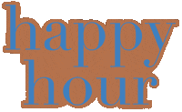Happy Hour Fall Sticker