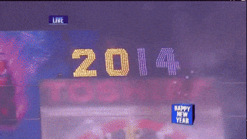 times square fireworks GIF by New Year's Rockin' Eve