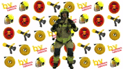 Valencia Dressing Up GIF by Valencia's City Council Firefighter Department