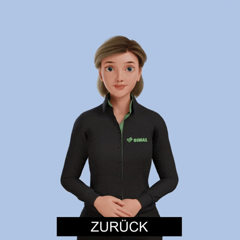 Avatar Zurück GIF by Sign Time - SiMAX