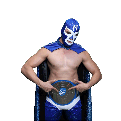 maskadorestacoshopaz giphyupload wrestling wrestler lucha Sticker