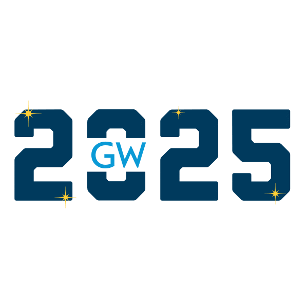 Gw Gwcommencement Sticker by George Washington University