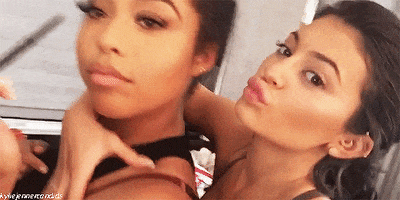 kim kardashian jordyn woods GIF