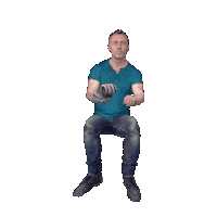 3D Portrait Sticker by Originals