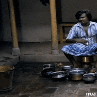 Tamilmeme Washing Dishes GIF