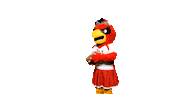 Big Red Football Sticker by Lamar University