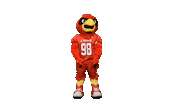 Mad Big Red Sticker by Lamar University