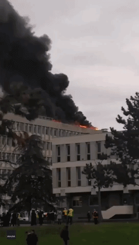 Injuries Reported as Explosions and Fire Rock Lyon University Building