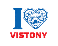 VistonyOficial love auto carro motor Sticker