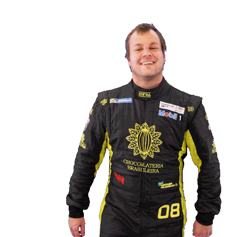 Happy Chocolate Sticker by Porsche GT3 Cup Brasil