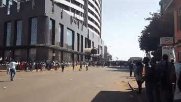 Protests Erupt in Harare as Zanu-PF Take Lead in Election Results