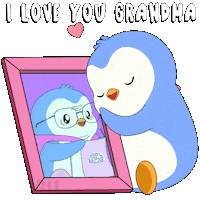 The Best Love Sticker by Pudgy Penguins