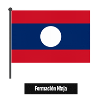 Flag La Sticker by Formación Ninja