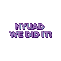 Class Of 2022 Nyuad Sticker by NYU Abu Dhabi