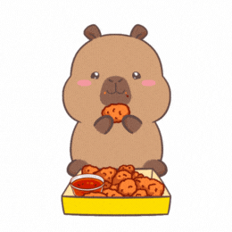 Happy Chicken Nuggets GIF