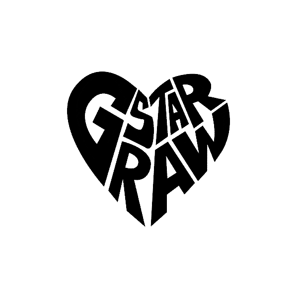 heart love Sticker by G-Star RAW