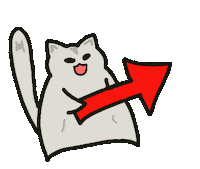 Sugar Glider 矢印 Sticker