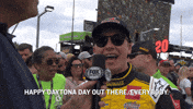 Happy Daytona 500 GIF by NASCAR