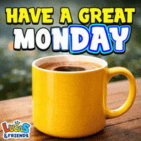 Great Week Monday GIF by Lucas and Friends by RV AppStudios