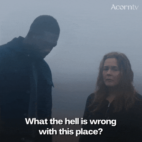 What Is Wrong GIF by Acorn TV