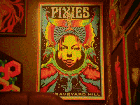 Frank Black Artist GIF by PIXIES