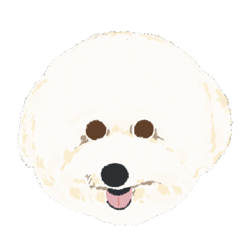 Happy Dog Sticker