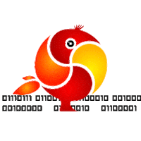 Pixel Bird Sticker by sendmeback