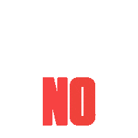 Typography No Sticker