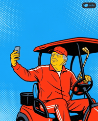 Trump Golf GIF by Moby