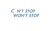 Cant Stop Sticker by Western Governors University
