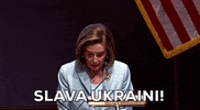 Nancy Pelosi Ukraine GIF by GIPHY News