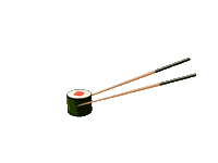 Sushi Sticker by Frumar