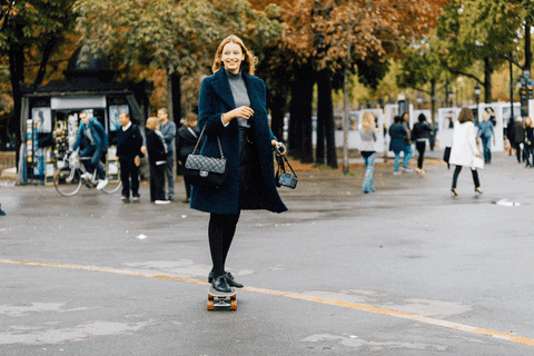 fashion week style GIF by Glamour