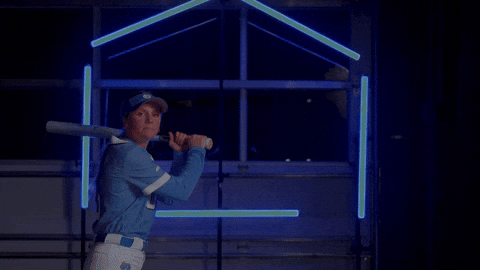 Softball Swing GIF by UNC Tar Heels