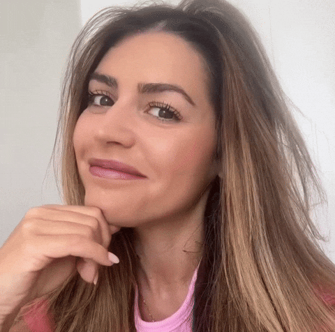 Mischievous Smile Flirty Wink GIF