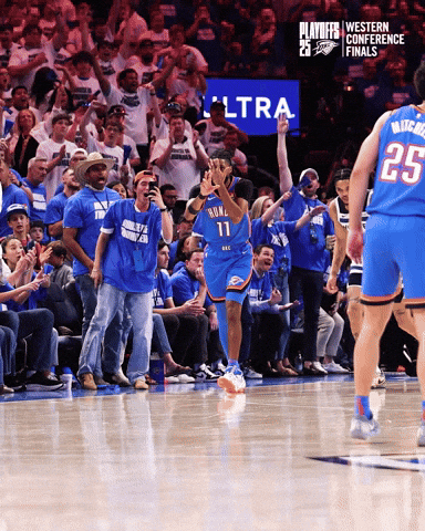 Oklahoma City Basketball GIF by OKC Thunder