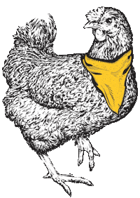 No Evil Chicken Sticker by No Evil Foods