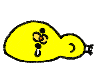 Cry Chick Sticker