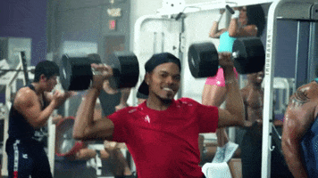 Muscles Working Out GIF by Chance The Rapper
