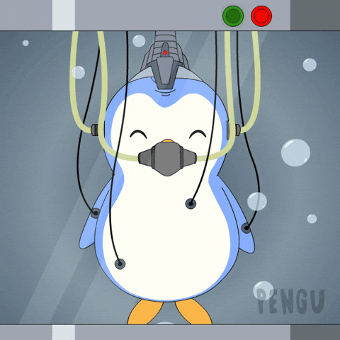 Floating Sci-Fi GIF by Pudgy Penguins