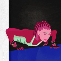 Work Out Exercise GIF by Nicole Licht