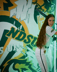 Haylie Hedrington GIF by NDSU Athletics